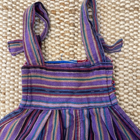 Vintage Guatemalan Child Toddler Overall Jogger 2T Unisex Y2K - Picture 5 of 11